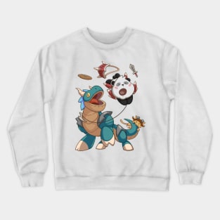 Monster Hunting Panda Crewneck Sweatshirt